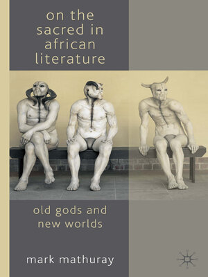 cover image of On the Sacred in African Literature